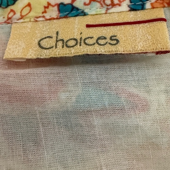 Choice Boho Floral Paisley A-Line Midi Skirt Women’s Multicolor Print Flowy - Picture 6 of 7